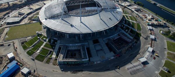 Строительство стадиона Зенит-Арена в Санкт-Петербурге - Sputnik Беларусь