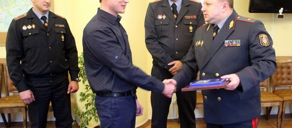 Награждение в ГУВД - Sputnik Беларусь