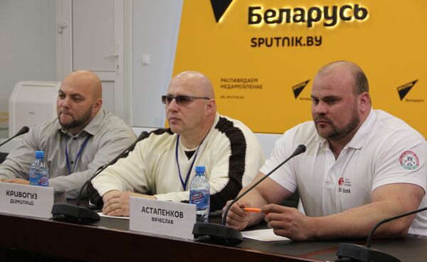 Пресс-конференция самых сильных людей - Sputnik Беларусь