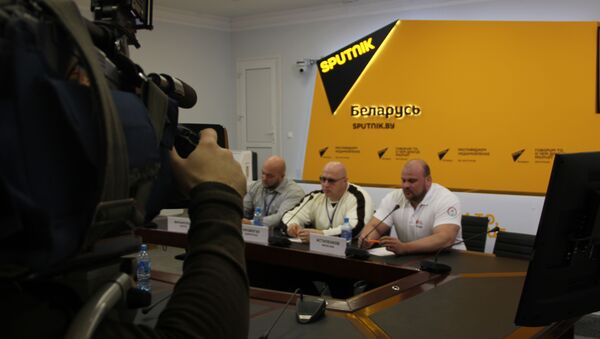 Пресс-конференция самых сильных людей - Sputnik Беларусь