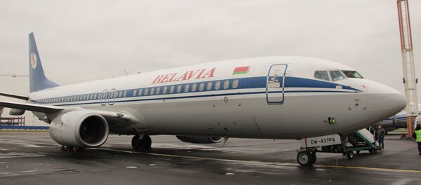 Самалёт авіякампаніі Белавія - Sputnik Беларусь