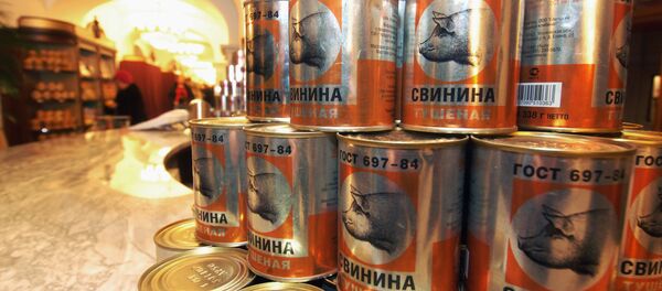 Свиная тушенка - Sputnik Беларусь