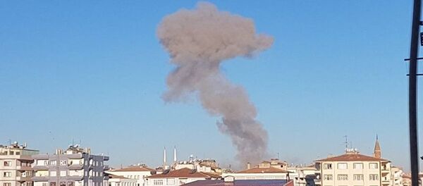 Сильный взрыв прогремел в турецком Диярбакыре около здания управления безопасности - Sputnik Беларусь