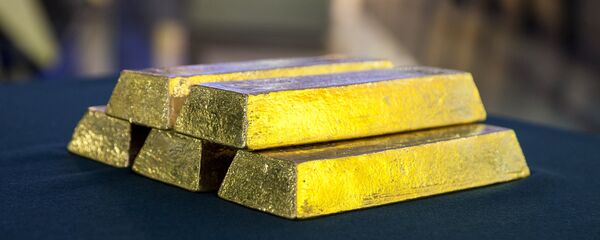 Золотые слитки - Sputnik Беларусь