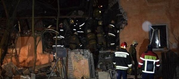 На месте взрыва бытового газа в Иванове - Sputnik Беларусь