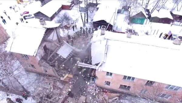 Взрыв газа в жилом доме в Иваново: разбор завалов и эвакуация пострадавших - Sputnik Беларусь