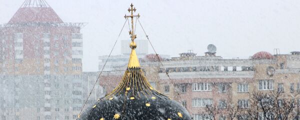 Снег в Минске - Sputnik Беларусь