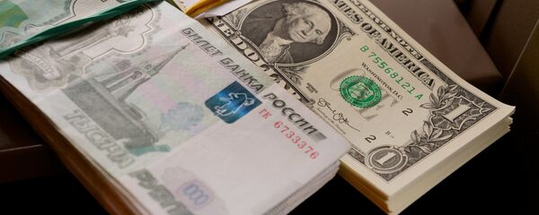 Банкноты России и США - Sputnik Беларусь