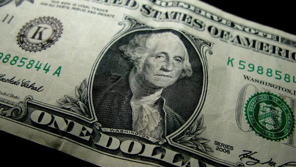 Изображение Джорджа Вашингтона на однодолларовой купюре - Sputnik Беларусь