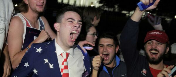 Сторонники кандидата в президенты США республиканца Дональда Трампа - Sputnik Беларусь