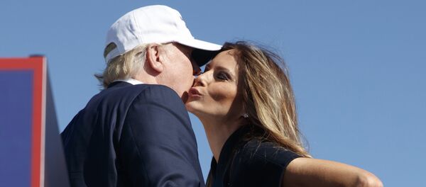 Дональд Трамп и Меланья Трамп - Sputnik Беларусь