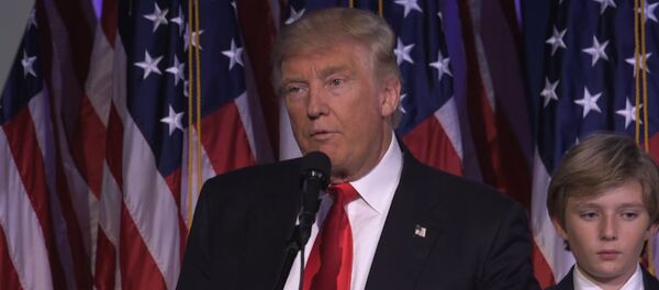 Первая речь избранного президента США Дональда Трампа после победы на выборах - Sputnik Беларусь