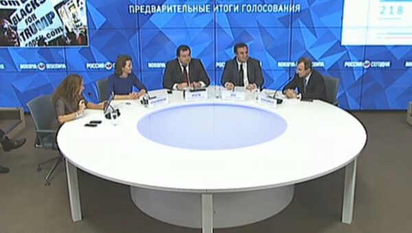 Круглый стол с участием российских политиков по выборам в США - Sputnik Беларусь