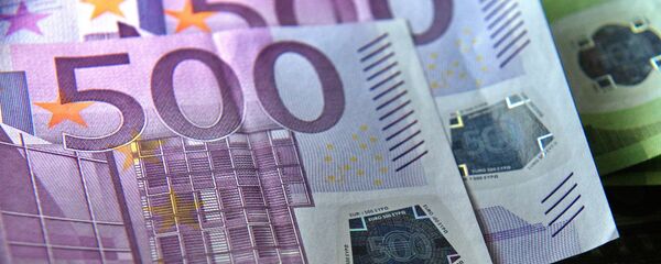 Купюры евро - Sputnik Беларусь