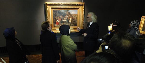 Эмине Эрдоган в Национальном художественном музее - Sputnik Беларусь