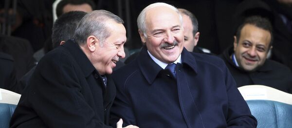 Реджеп Тайип Эрдоган и Александр Лукашенко - Sputnik Беларусь