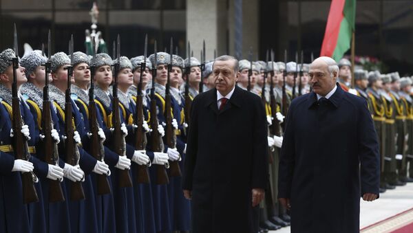 Официальный визит президента Турции Реджепа Тайипа Эрдогана в Минск - Sputnik Беларусь