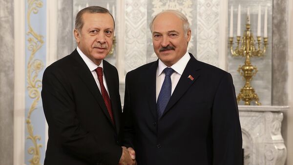 Президенты Беларуси и Турции, Александр Лукашенко и Реджеп Тайип Эрдоган - Sputnik Беларусь