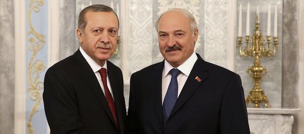 Президенты Беларуси и Турции, Александр Лукашенко и Реджеп Тайип Эрдоган - Sputnik Беларусь