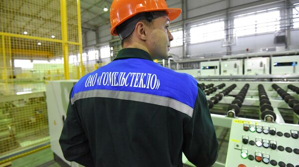 Линия по производству стекла - Sputnik Беларусь