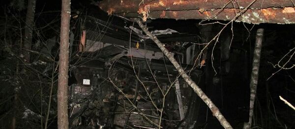 Разбитый МАЗ - Sputnik Беларусь