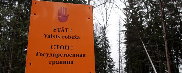 Латвийская граница Латвийская граница - Sputnik Беларусь