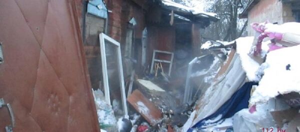 Последствия пожара в Бобруйске - Sputnik Беларусь