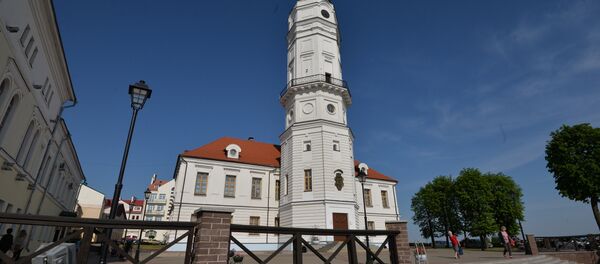 Гарадская ратуша Магілёва, архіўнае фота Гарадская ратуша Магілёва, архіўнае фота - Sputnik Беларусь
