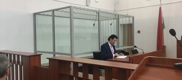 Адвокат Бондаренко в суде - Sputnik Беларусь