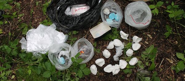 Обнаруженные наркотики - Sputnik Беларусь