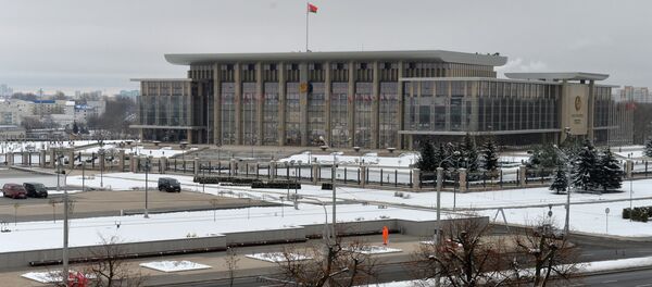 Палац Незалежнасці ў Мінску Палац Незалежнасці ў Мінску - Sputnik Беларусь