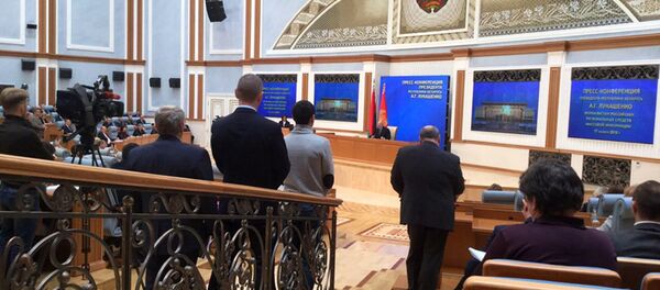 Пресс-конференция Лукашенко российским СМИ - Sputnik Беларусь