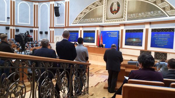 Пресс-конференция Лукашенко российским СМИ - Sputnik Беларусь
