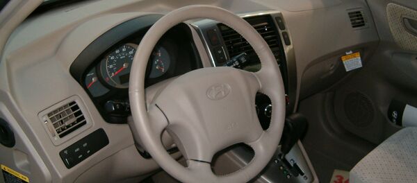 Руль автомобиля Hyundai Tucson - Sputnik Беларусь