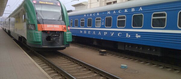 В поезде - Sputnik Беларусь