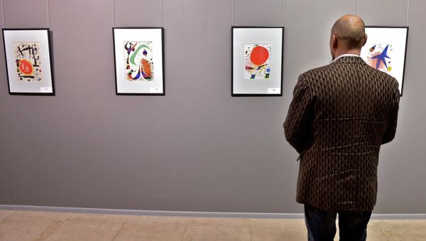 Выставка работ Пикассо, Кандинского и Миро проходит в Доме картин - Sputnik Беларусь