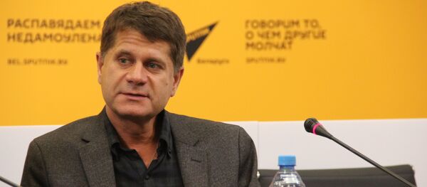 Дырэктар Нацыянальнага гістарычнага музея Рэспублікі Беларусь Алег Рыжкоў Дырэктар Нацыянальнага гістарычнага музея Рэспублікі Беларусь Алег Рыжкоў - Sputnik Беларусь