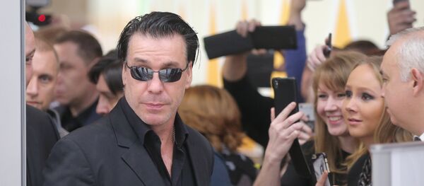 Солист Rammstein Тилль Линдеманн - Sputnik Беларусь