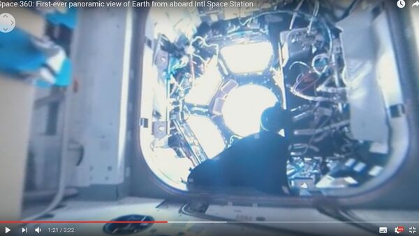 Как все устроено: космонавты показали панораму внутри МКС - Sputnik Беларусь