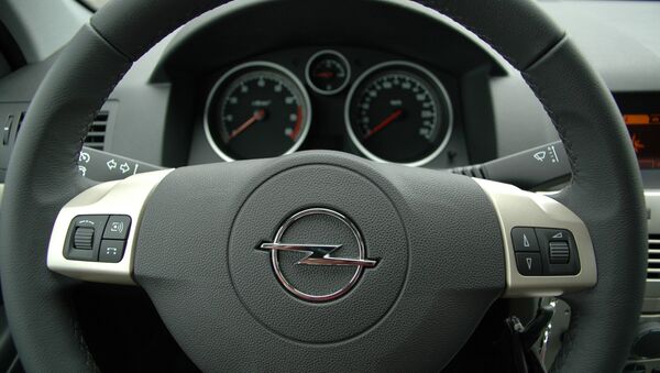Руль автомобиля Opel - Sputnik Беларусь