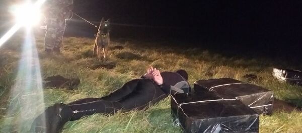 Задержанный дайвер - Sputnik Беларусь