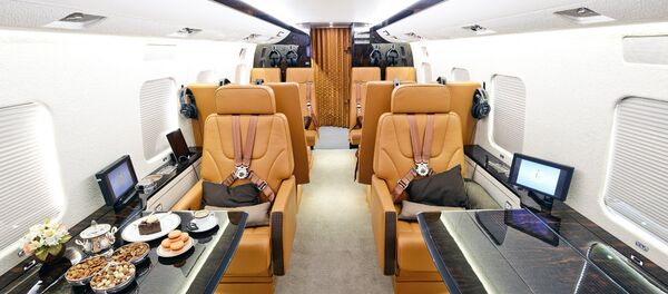 Салон VIP-вертолета - Sputnik Беларусь