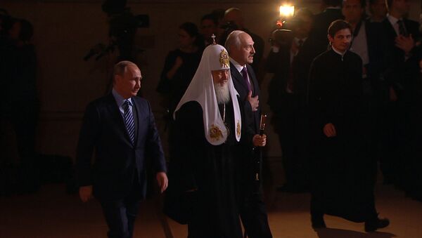 Радостное светлое событие – Путин поздравил патриарха Кирилла с 70-летием - Sputnik Беларусь