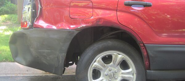 Битая машина, архивное фото - Sputnik Беларусь