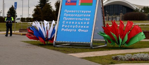 Визит в Минск главы правительства Словакии Роберта Фицо - Sputnik Беларусь