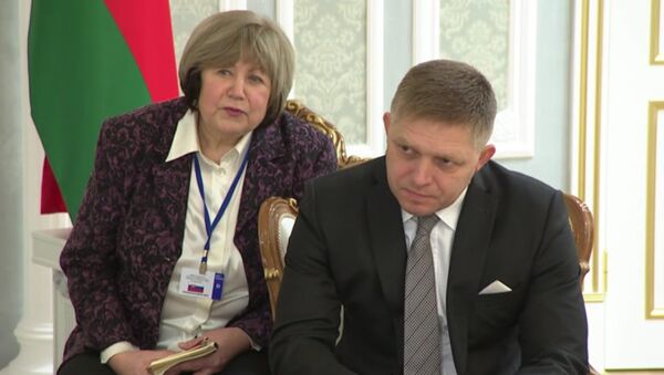 Встреча с Председателем правительства Словакии Робертом Фицо - Sputnik Беларусь