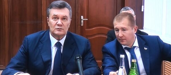 Янукович прокомментировал прерванный допрос - Sputnik Беларусь