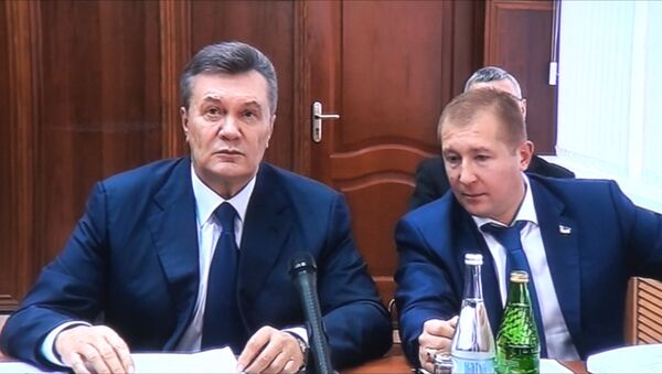 Янукович прокомментировал прерванный допрос - Sputnik Беларусь