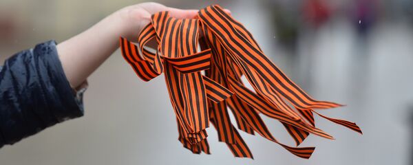 Акция Георгиевская ленточка в Казани - Sputnik Беларусь