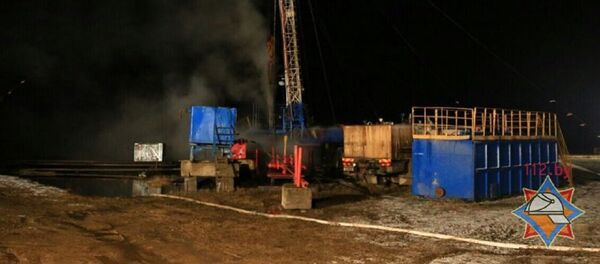 Скважина подземного газового хранилища в Каменецком районе - Sputnik Беларусь